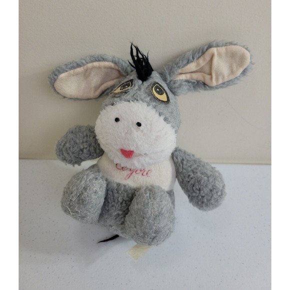 Vintage Eeyore Walt Disney Winnie The Pooh Donkey Plush Stuffed Animal Toy 8" - Picture 1 of 10